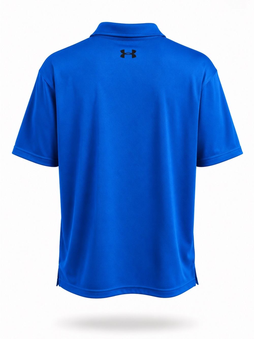 Under Armour HeatGear Golf Polo | Men’s Blue Performance Shirt | Large - Picture 4 of 6